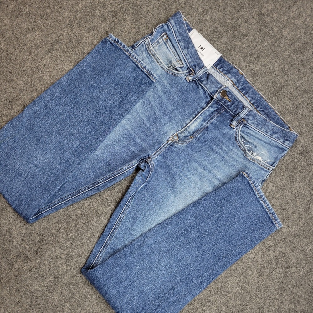 Banana Republic Jeans Mens 31x30 Blue Denim Slim Fit Streetwear Grunge‎ Festival